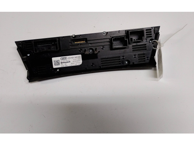 Блок управления климат-контролем 4G0820043CD   Audi A6 S6 C7 4G