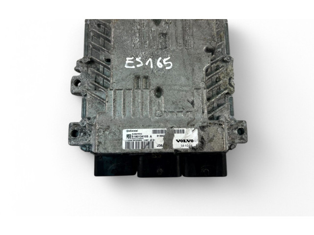 Блок управления двигателем Блок управления 31355712, S180134103A   Volvo S60