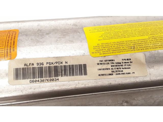 Подушка безопасности пассажира 606923530, 30348004B Alfa Romeo 166