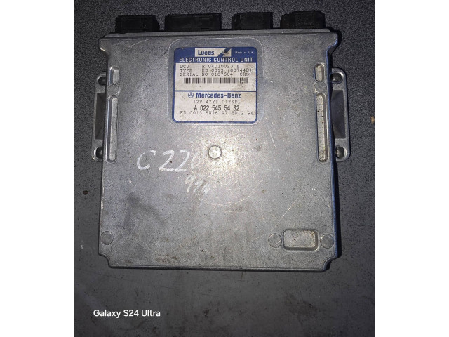 Řídící jednotka A0225455432, 0107604 Mercedes-Benz C W202 1997