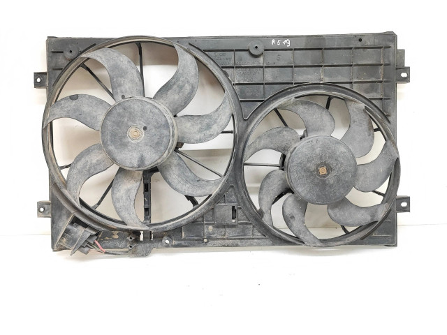 Комплект вентиляторов     1K0121207T, 1355D300195    Volkswagen Caddy 