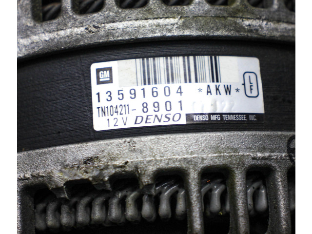 Генератор 13591604   Chevrolet Camaro      