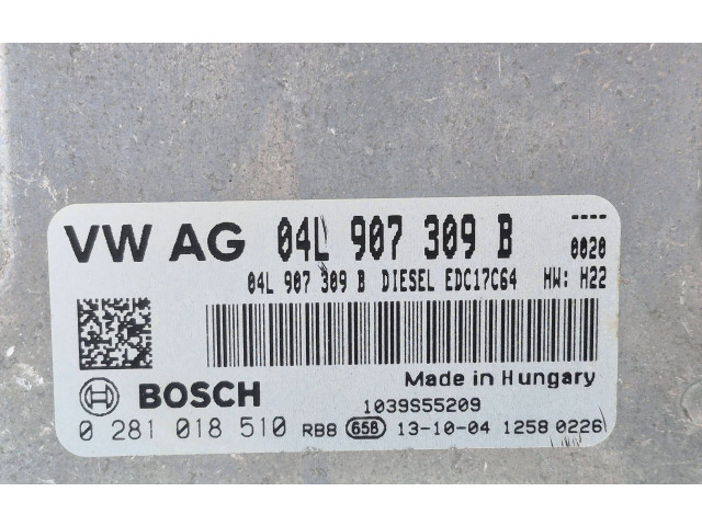 Руль Volkswagen Golf VII 2013 - 2019 года 04D907309B, 0281018510