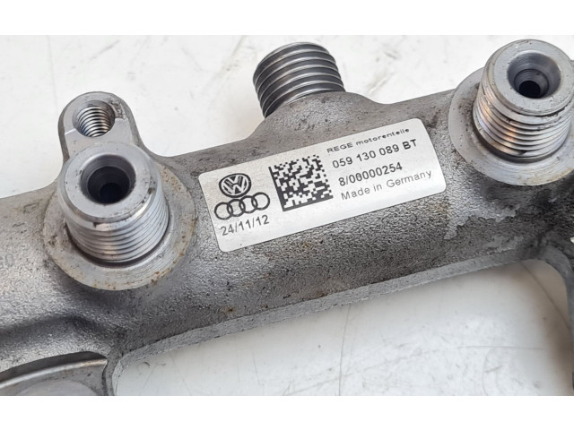 Топливная рампа 059130089BT, 05A906051 Audi A7 S7 4G для двигателя CGQB