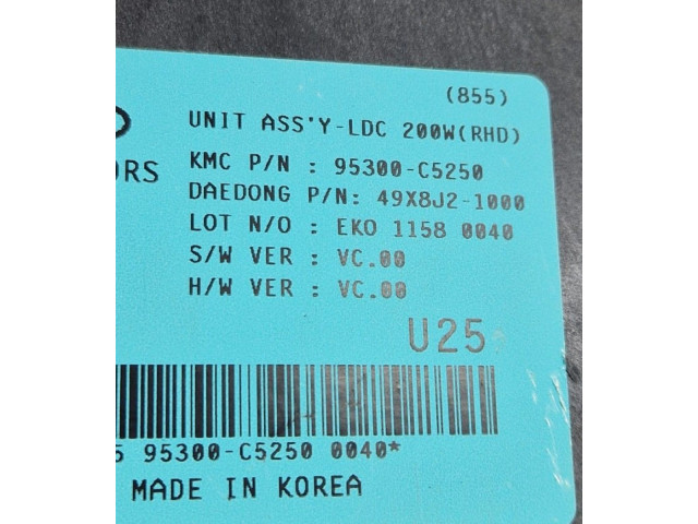 Блок управления 95300C5250, 49X8J21000   KIA Sorento