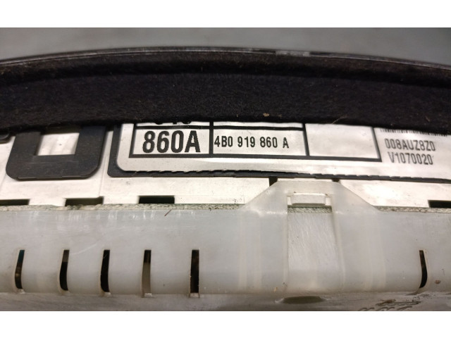 Панель приборов 4B0919860A, 4B0919860A Audi A6 S6 C4 4A