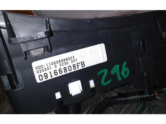 Панель приборов 09166808FB Opel Combo C