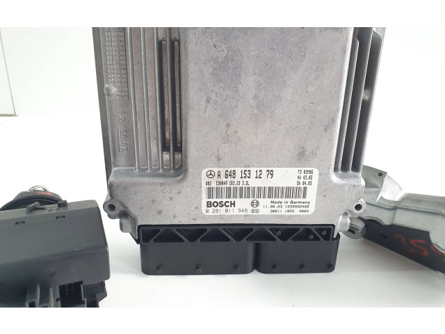 Рулевая рейка  Комплект зажигания A6481531279, 0281011349   Mercedes-Benz E W211 2002 - 2009 года