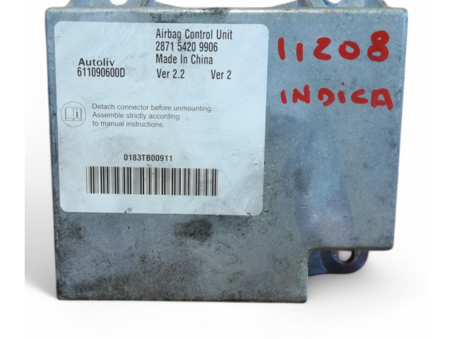 Блок подушек безопасности 611090600D, 100A2000 Tata Indica Vista II