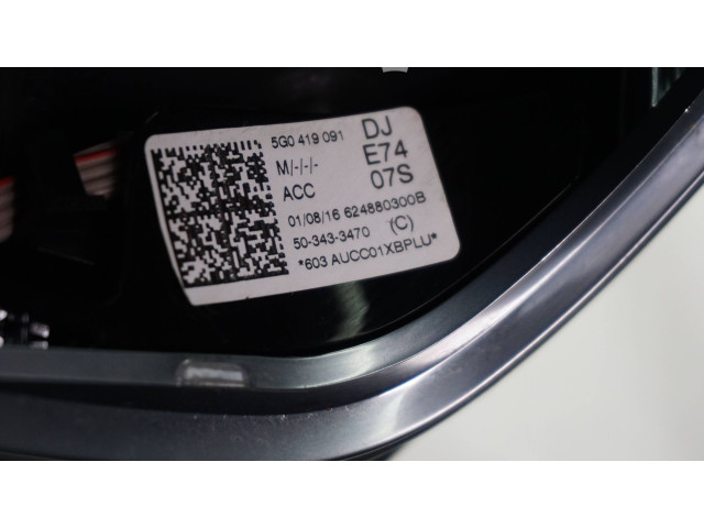 Руль Volkswagen Golf VII 2013 - 2019 года 5G0419091DJ