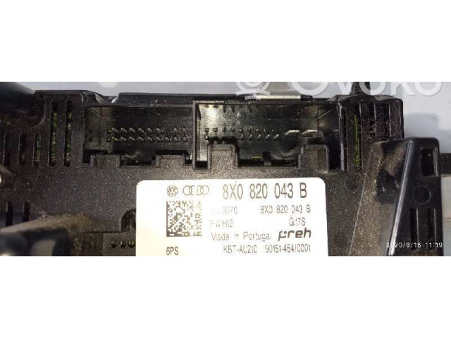 Модуль блока управления кондиционером 8X0820043B, 901514540001 Audi A1