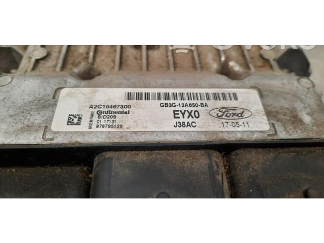 Блок управления двигателя GB3G12A650BA   Ford Ranger IV