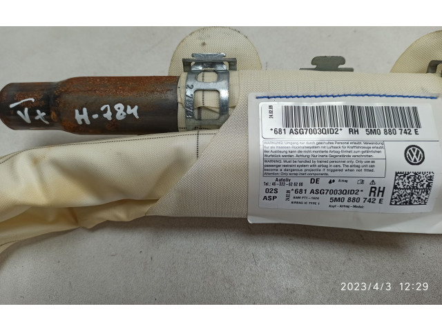 Боковая подушка безопасности 5M0880741H   Volkswagen Golf Plus
