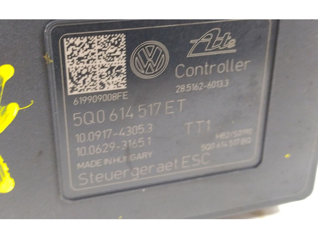 Блок АБС 5Q0614517ET   Skoda  Octavia Mk4  2019 -  года