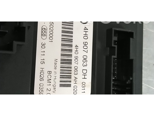 Модуль управления BSM 4H0907063DH, 4H0907063DA   Audi A6 S6 C7 4G    