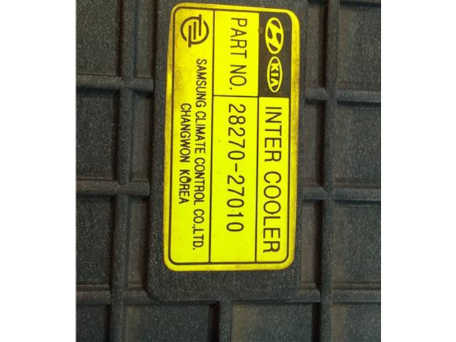 Интеркулер  2827027010   KIA Cerato 