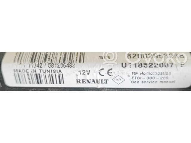 Комплект блоков управления K9KK7   Dacia Logan I