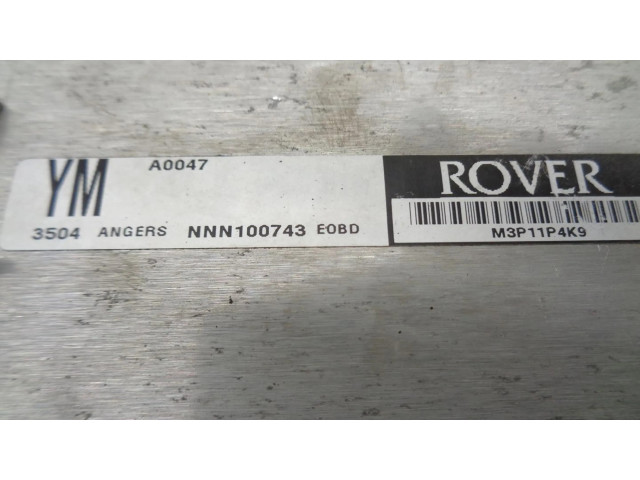 Блок управления двигателя NNN100743 MG ZR