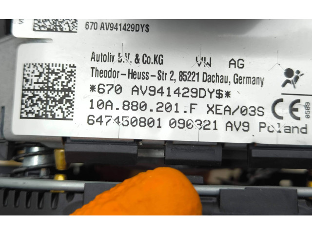 Подушка безопасности водителя 10A880201E, 367416257 Volkswagen ID.3