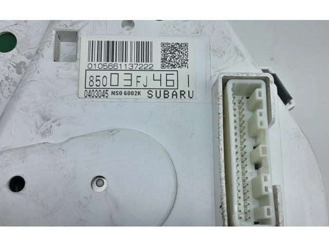 Přístrojová deska Subaru XV I 2012 85003FJ46