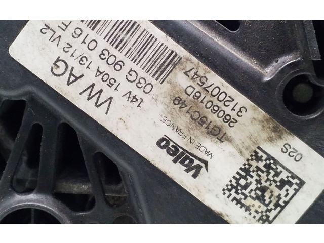 Генератор 03G903016F, F55140607   Audi Q5 SQ5      