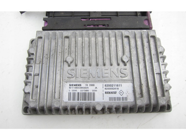 Блок управления коробкой передач 8200052418, S118038004A   Renault Clio II