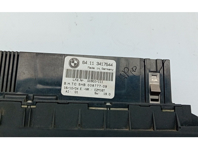 Блок управления климат-контролем 3417544   BMW X3 E83