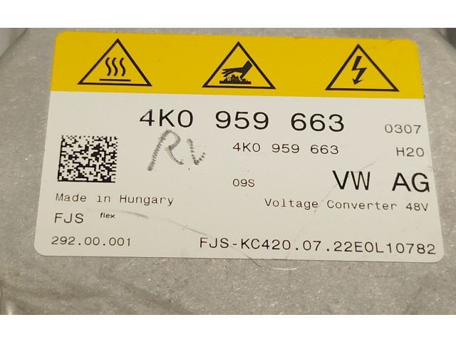 Блок управления 4K0959663   Audi A6 C7