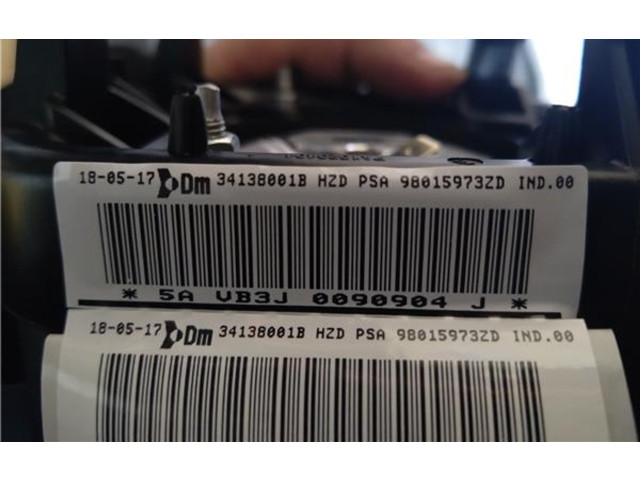 Подушка безопасности водителя 98015973ZD   Citroen C5