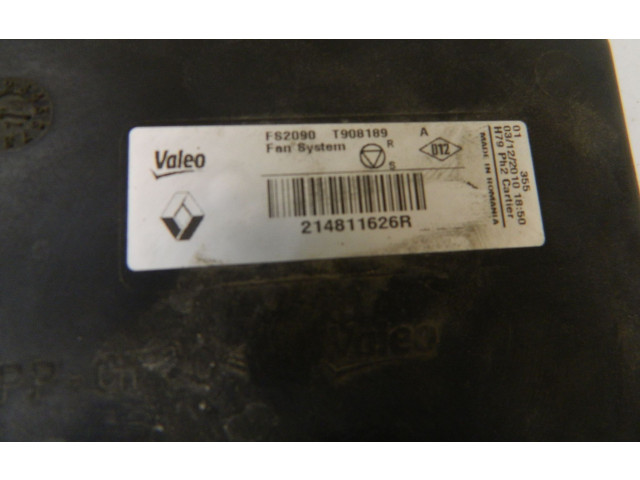 Вентилятор радиатора     214818665R    Dacia Duster II 