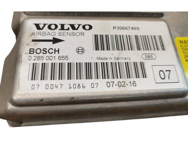 Блок подушек безопасности P30667469, 0285001655 Volvo V70