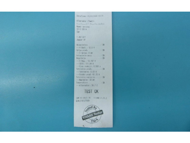 Генератор IMPRK1267677 Jaguar XF X250