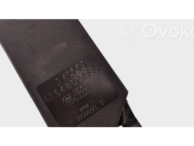 Задний ремень безопасности