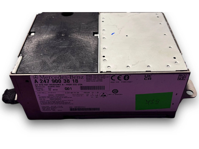 Блок комфорта NR739, A2479003818   Mercedes-Benz GLB x247   