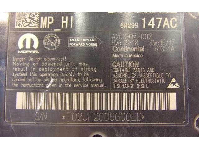 Блок подушек безопасности 68299147AC   Jeep Compass