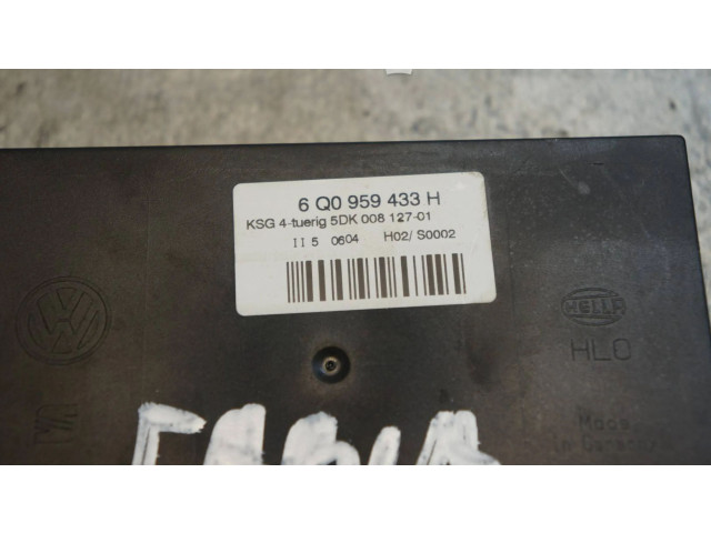 Блок комфорта 6Q0959433E Skoda Fabia Mk1 (6Y)