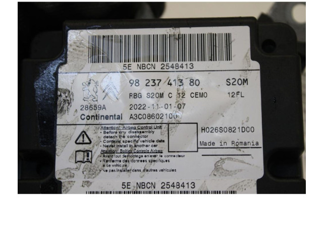 Блок подушек безопасности 9823741380 Peugeot 2008 II