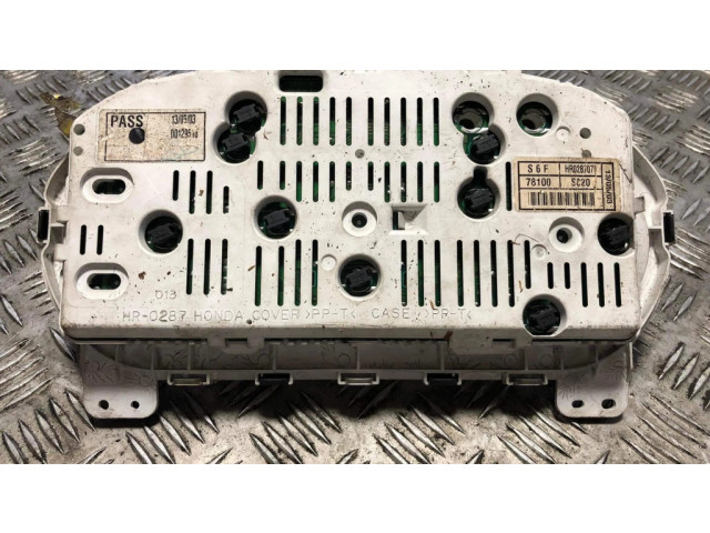 Přístrojová deska Honda Civic 1989 78100S820, HR0287070