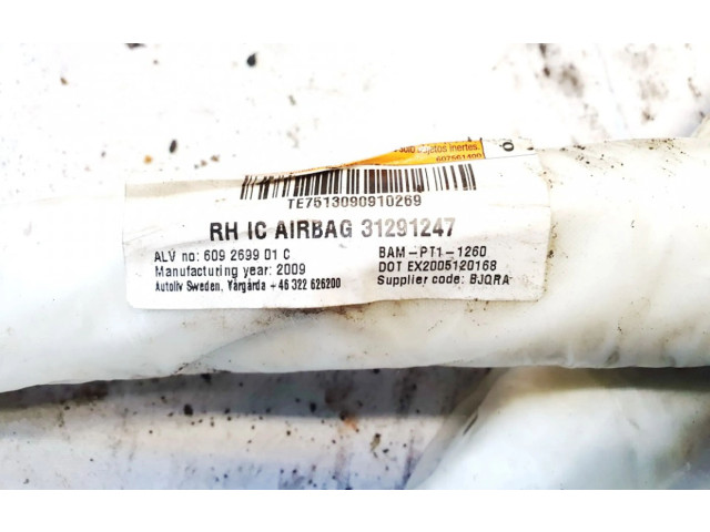 Боковая подушка безопасности 31291247, 609269901c Volvo S80