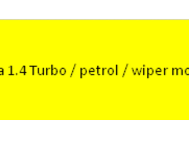 Моторчик заднего дворника 13418998, 689062013    Opel Astra J