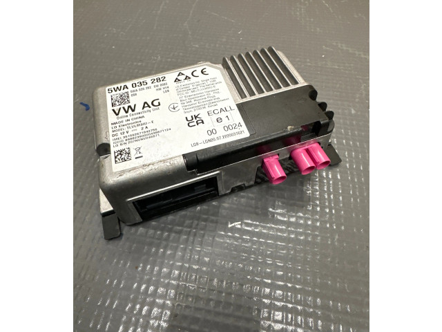 Блок управления 5WA035282 Skoda Fabia Mk4 (6VA)