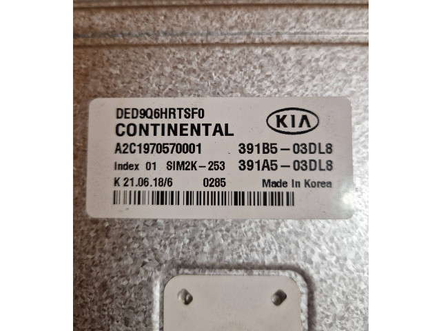 Блок управления двигателя 391B503DL8, A2C1970570001 KIA Niro