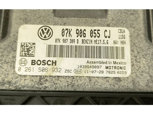 Блок управления двигателя 07K906055CJ Volkswagen Jetta VI