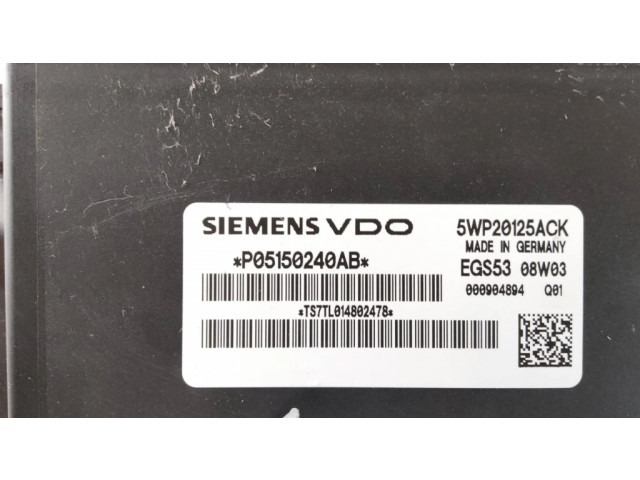 Блок управления коробкой передач P05150240AB, 5WP20125ACK Jeep Cherokee III KJ