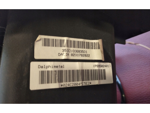 Подушка безопасности пассажира Dacia Sandero