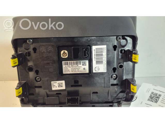 Дисплей 982429858000, 98261544XU00 Citroen C3