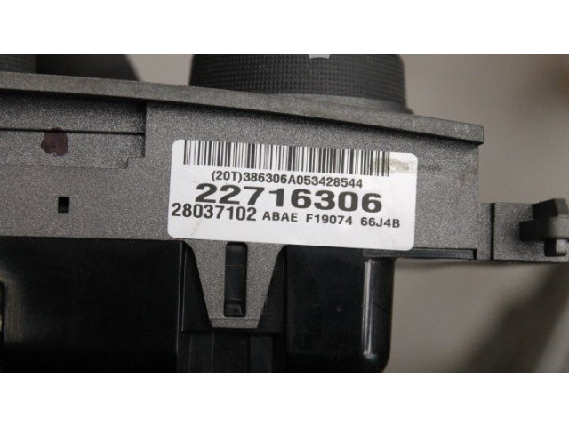 Блок управления климат-контролем 22716306, 28037102   Chevrolet HHR