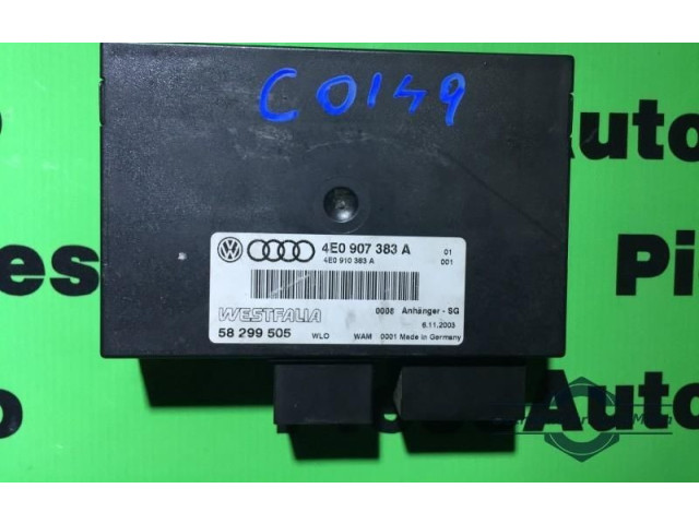 Блок комфорта 4E0907383A, 4E0910383A   Audi A6 S6 C6 4F   