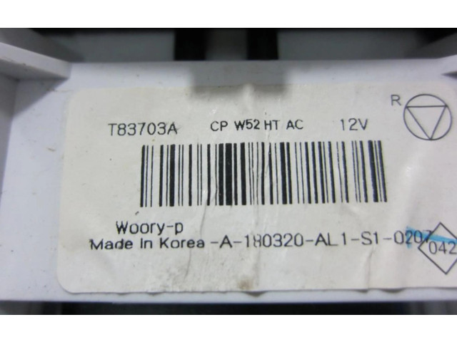 Блок управления климат-контролем T83703A   Dacia Logan II