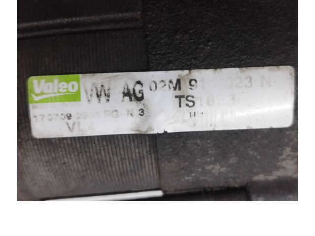 Турбина Стартер Skoda Octavia Mk2 (1Z) 02M911023N, 1707092938 для двигателя bls